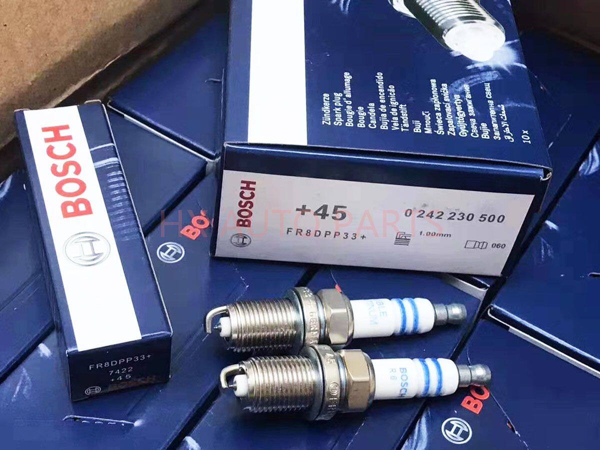 46PCS FR8DPP33+ +45 7422 Platinum Spark Plug For MercedesBenz A208 C209 R170 S210 W211 W220