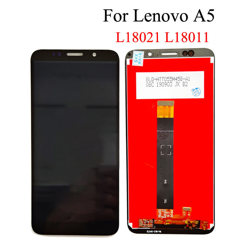 5 45 Untuk Lenovo A5 L18021 L18011 A5s L18081 Touch Screen Digitizer Lcd Display Assembly Replacement Lazada Indonesia