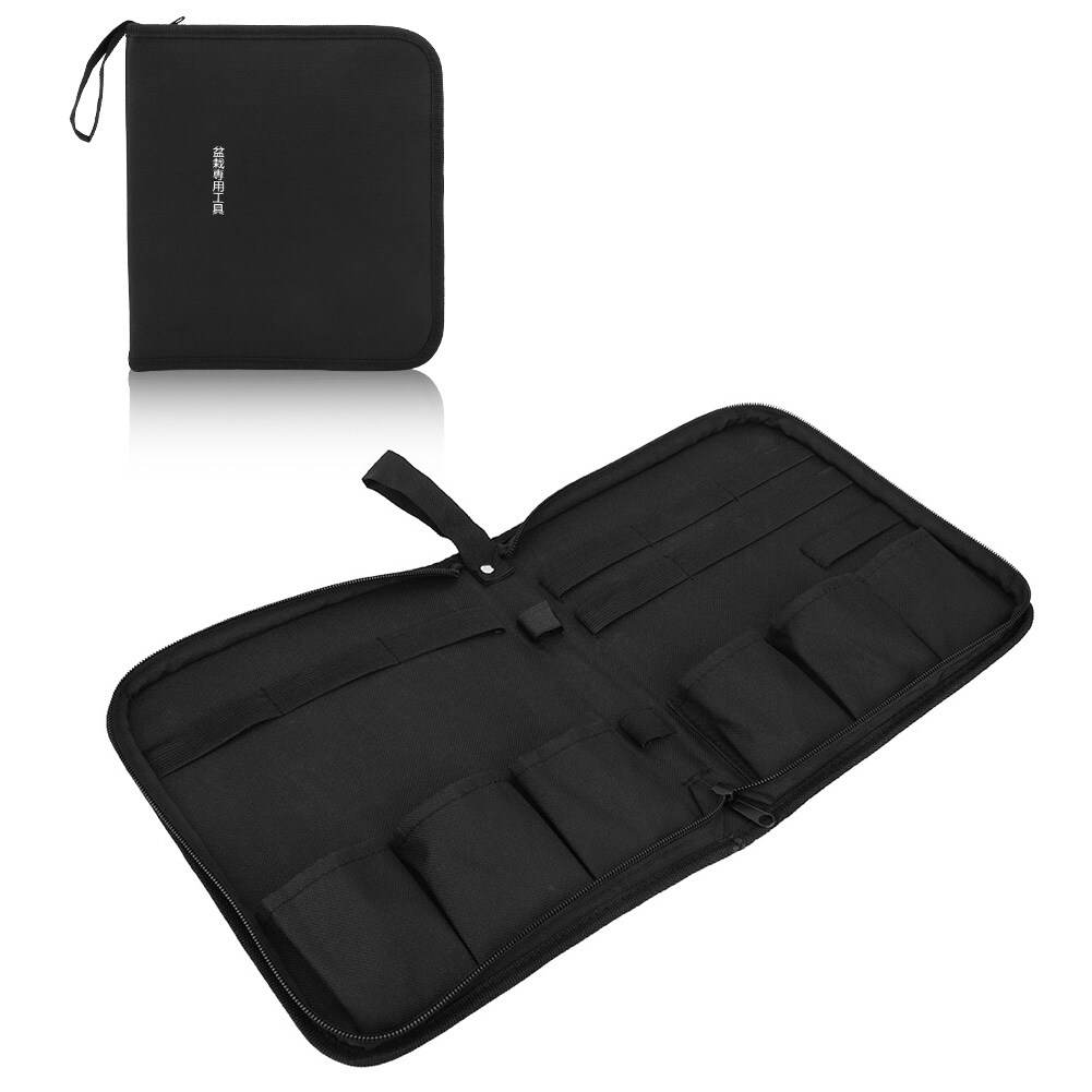 Túi Lưu Trữ, Túi Dụng Cụ Bonsaii Màu Đen, Cho Người Làm Vườn Tại Nhà