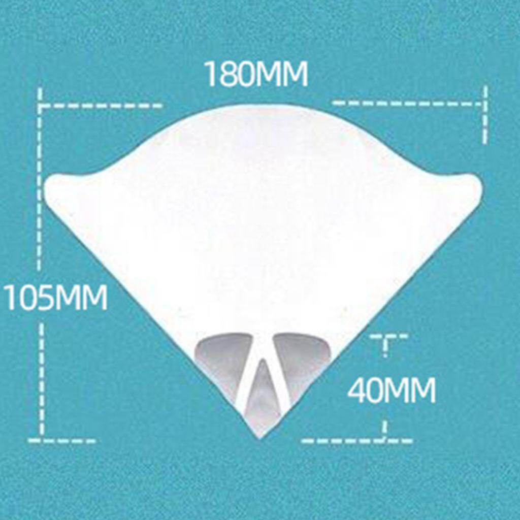 simhoa 250Pcs Paper Fine Paint Strainers Mesh Net Funnel Fine Paint Strainer Filter