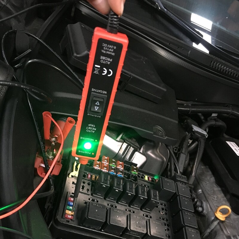 Car Electric Circuit Tester Vehicle Diagnostic Testing Tool Digital Voltage Tester with Short-circuit Protection