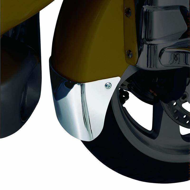 Automotive CHROME front fender Extension/mud flap Honda Goldwing GL1800... Automotive CHROME front fender Extension/mud flap Honda Goldwing GL1800...
