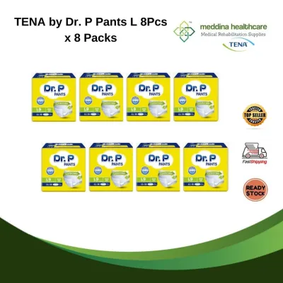 Tena by Dr. P Pants L [8 bags x 9 pcs]