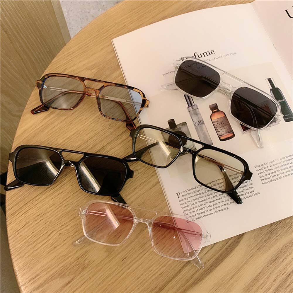 HYE Kính Râm Gọng Lớn Da Báo Cá Tính Retro Đạo Cụ Chụp Ảnh Cho Nam Kính