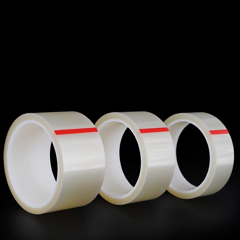 {Trust Family Life Store} 180 ℃ High Temperature Resistant Transparent Adhesive Tape Electroplated Baking Varnish PCB Silicon PET