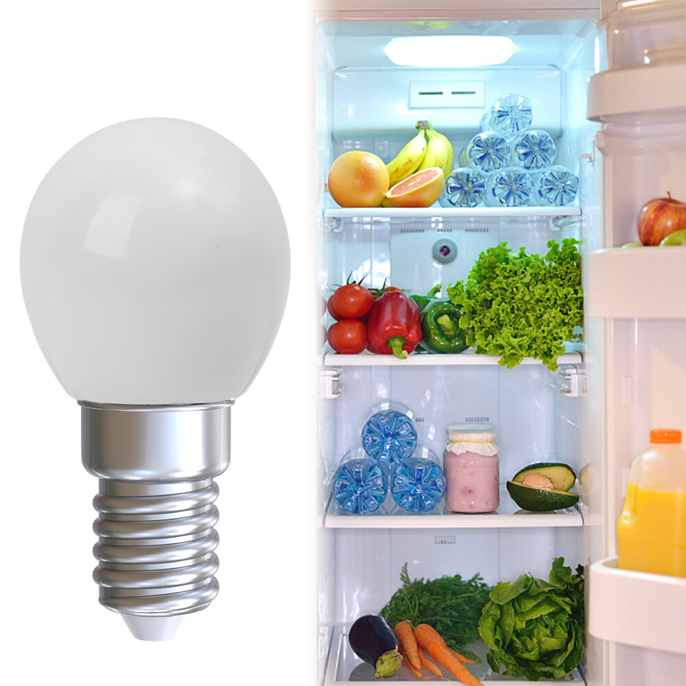 1/2pcs LED Refrigerator Light Bulbs E12/E14 Light Bulbs 220V Replace Refrigerator Lamps Bulb for Refrigerator Display Cabinets