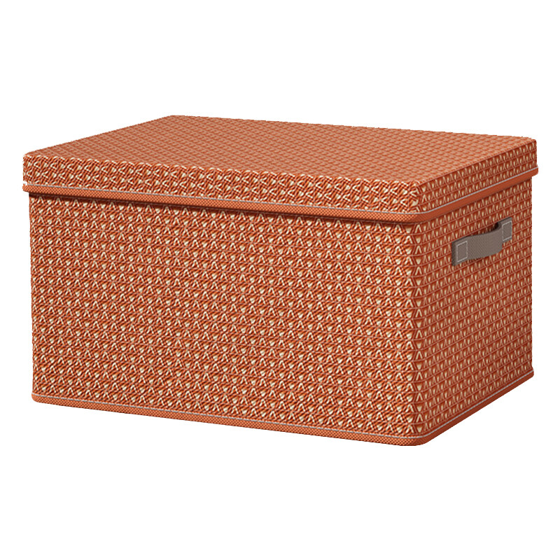 Loozykit Foldable Lid Storage Box With PP Board Clothes Quilt Pants Storage Box Wardrobe Organizer