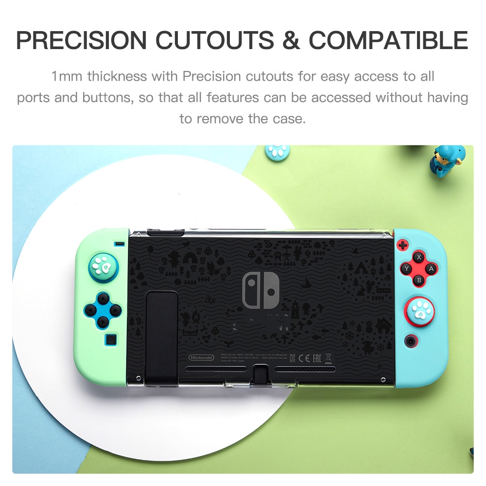Ốp Lưng Cho Nintendo Switch Ốp Lưng Công Tắc NS NX Animal Crossing Phụ Kiện Nắp Joy Con
