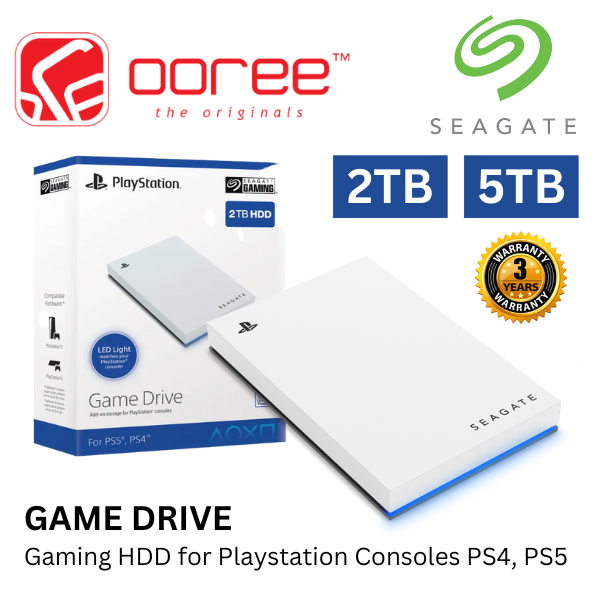 SEAGATE EXT HDD GAME DRIVE FOR PS4 PS5 HARD DRIVE HARD DISK WITH