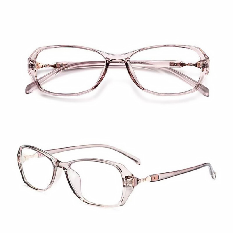 IMPALA LH5006W Fashion Women Reading Glasses Anti Blue Light Computer Glasses HD Resin Lens Presbyopia Eyeglasses for Farsight