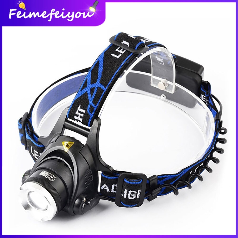LED Headlamp 4 Modes Motion Sensor Head Lamps Induction Headlight with USB Rechargeable Zoomable headlight