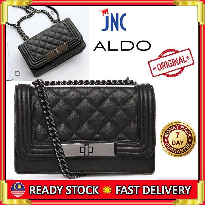 Authentic Aldo Derogali Cross Body Bag Black Al029