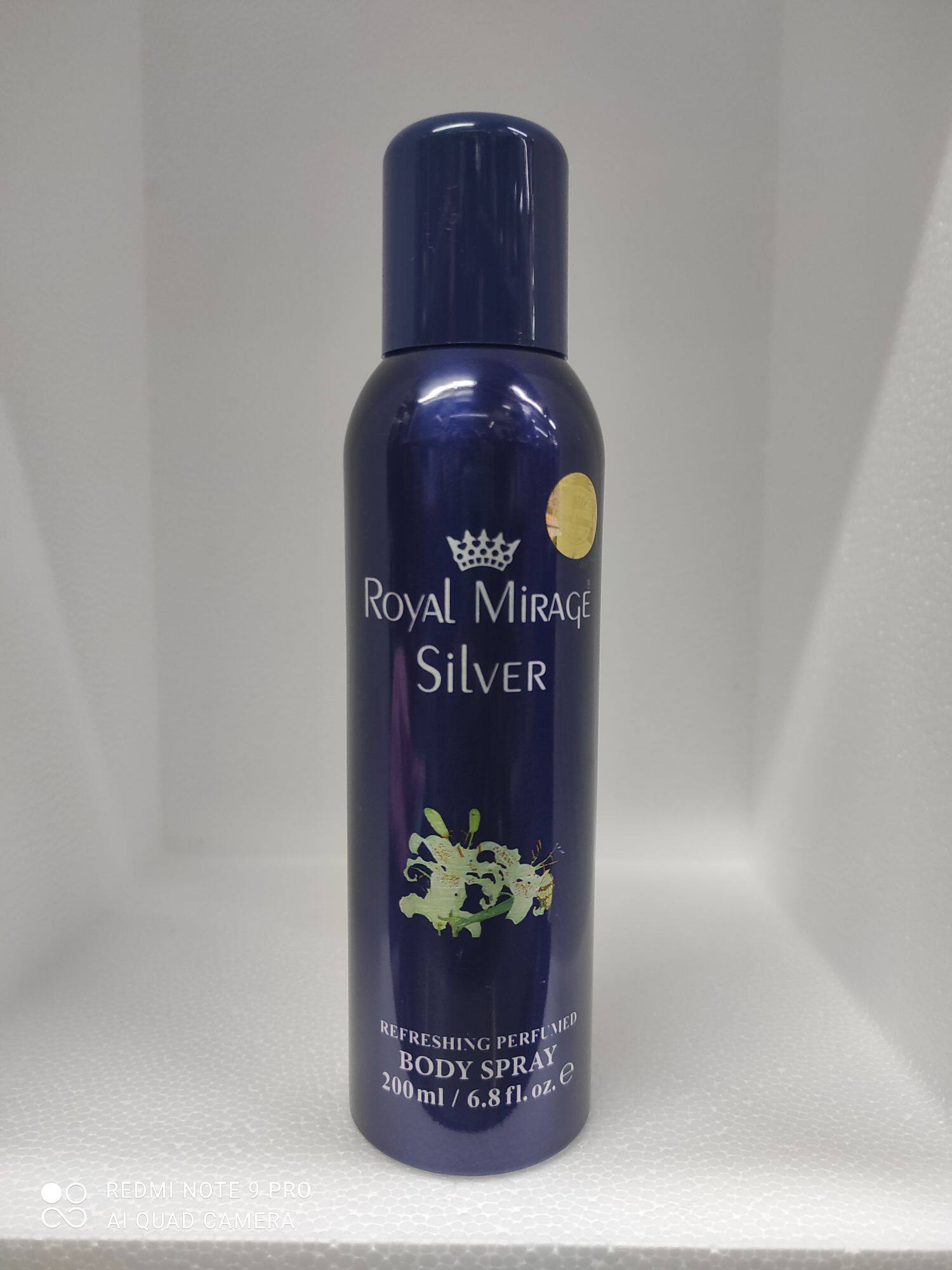 royal mirage silver body spray