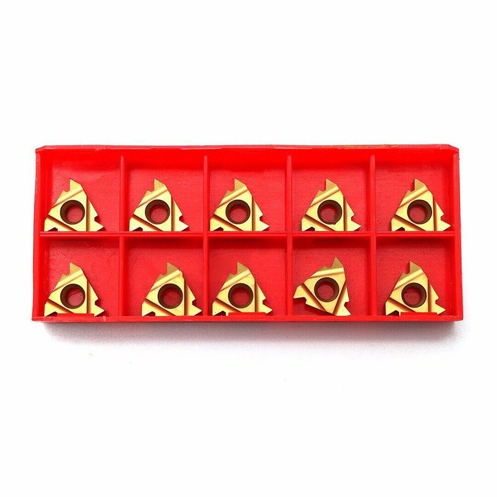 Cái/bộ 10 Cái Lưỡi Dao Phay CNC 16IR AG60 Dụng Cụ Tiện Cắt Ren Cacbua