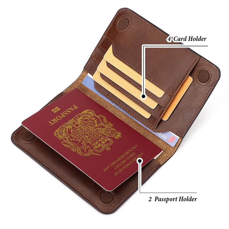 HUMERPAUL Passport book storage made of genuine leather BP734【See details】