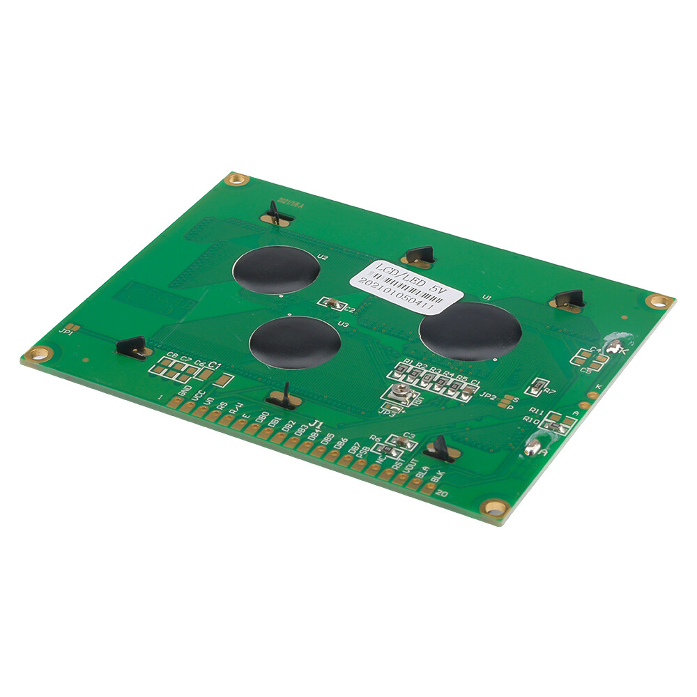 Aideepen 12864 LCD Display Module 5V 8X4 Character GB Chinese Character Library AIP31020 Controller for Pos Machines/Doll Machines/3D Printers and More