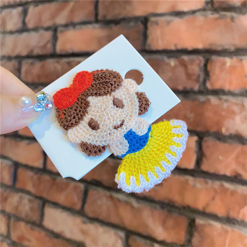 FAITOLAGI ins Cartoon Clip Hairpin For Women Korean BB Clip Hair Accessories