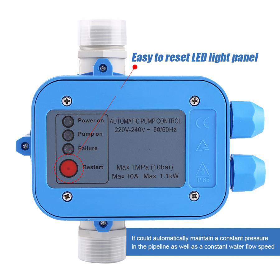 Automatic Water Pump Pressure Controller Auto Control Unit Electronic Switch Automatic Pressure