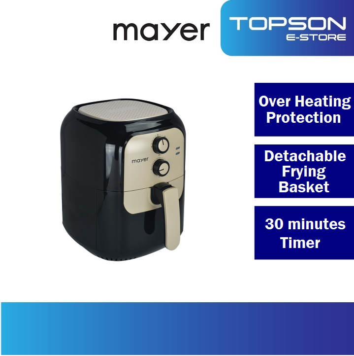 Mayer 5.5L Air Fryer MMAF505 Non Stick with Temperature Control Lazada