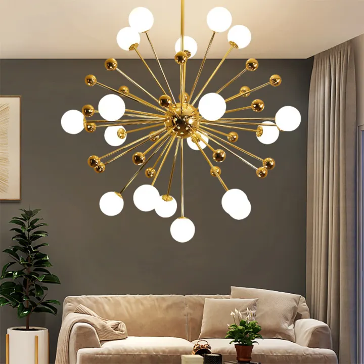 Modern Sputnik Firework Chandelier Lighting With Glass Shades Nordic Dandelion Pendant Light Gold Metal Ceiling Lamp For Bedroom Living Room Dining Kitchen Lazada Ph - Gold Metal Ceiling Pendant Light Modern Sputnik Firework Chandelier Lighting With Glass Shades Nordic Dandelion Pendant Light Gold Metal Ceiling Lamp For Bedroom Living Room Dining Kitchen Lazada Ph - Gold Metal Ceiling Pendant Light