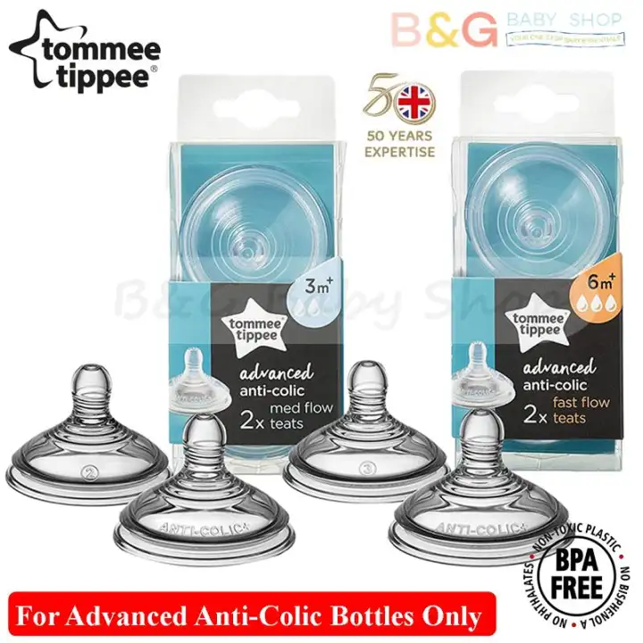 tommee tippee colic teats