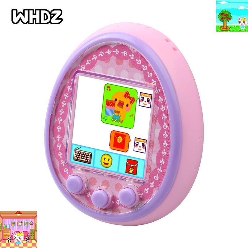 Móc Khóa Thú Cưng Điện Tử Kỹ Thuật Số Ảo, Trò Chơi Keyring Đồ Chơi Điện Tử, Máy Chơi Game Cầm Tay Cổ Điển Cho Thú Cưng Kỹ Thuật Số Hoài Cổ