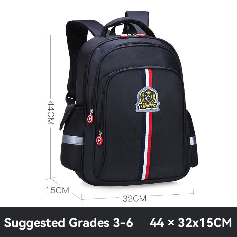 HOBIBEAR Children's backpack Preppy style schoolbag for elementary school students Waterproof large capacity student school bag