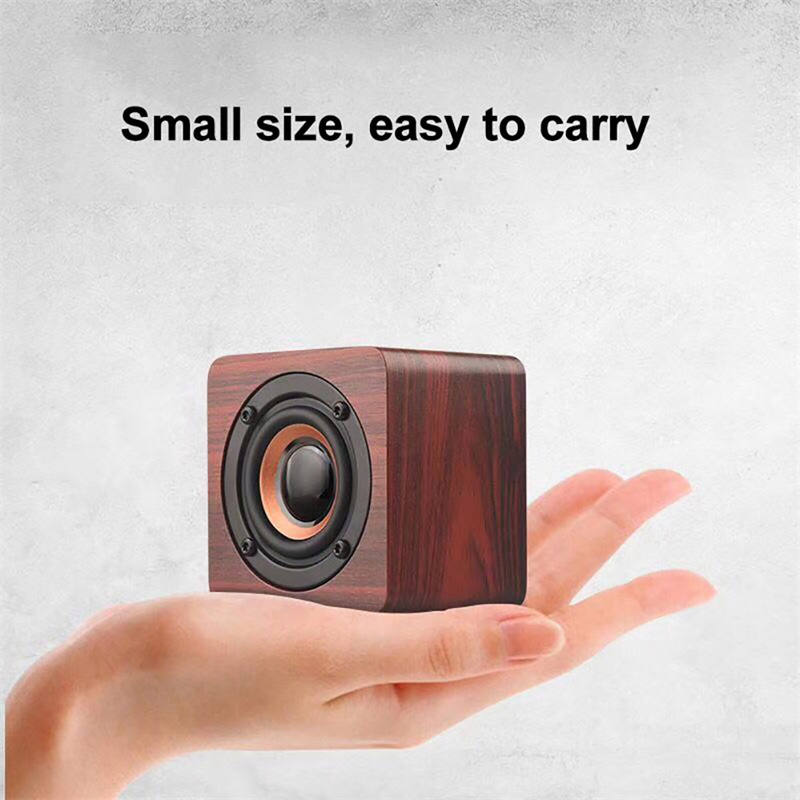 Loa Bluetooth Nhỏ Gọn Bằng Gỗ Loa Siêu Trầm Cho Điện Thoại Thông Minh Máy Tính Bảng Máy Tính Xách Tay Loa Bluetooth Không Dây Cho Điện Thoại Di Động
