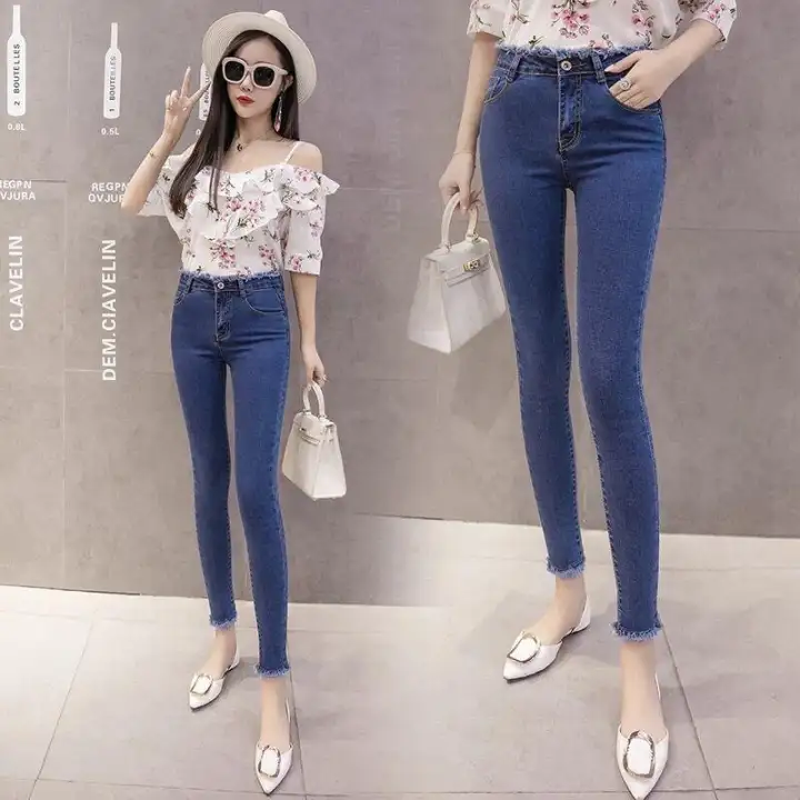 skinny jeans korean style