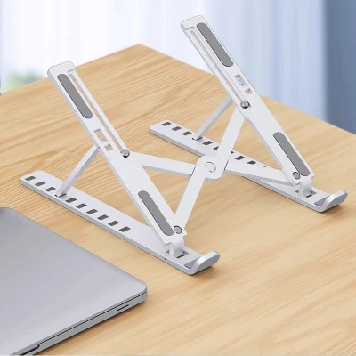 Adjustable Portable Laptop Stand Notebook Stand For Macbook Pro Aluminium Foldable Laptop Holder Base Vertical Notebook Support