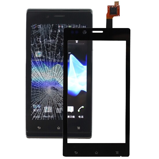 Touch panel part for sony xperia j st26i / st26a