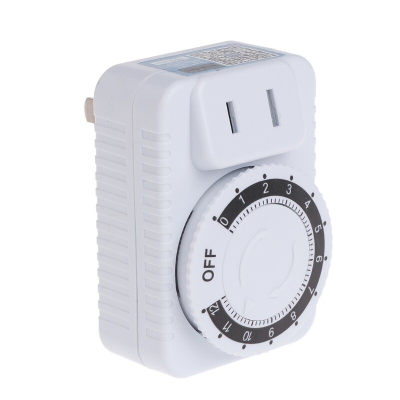 Công Tắc Phích Cắm Cơ Treo Tường 12 Giờ AC 220V Ổ CẮM HẸN GIỜ, Điều Khiển Thiết Bị Gia Dụng