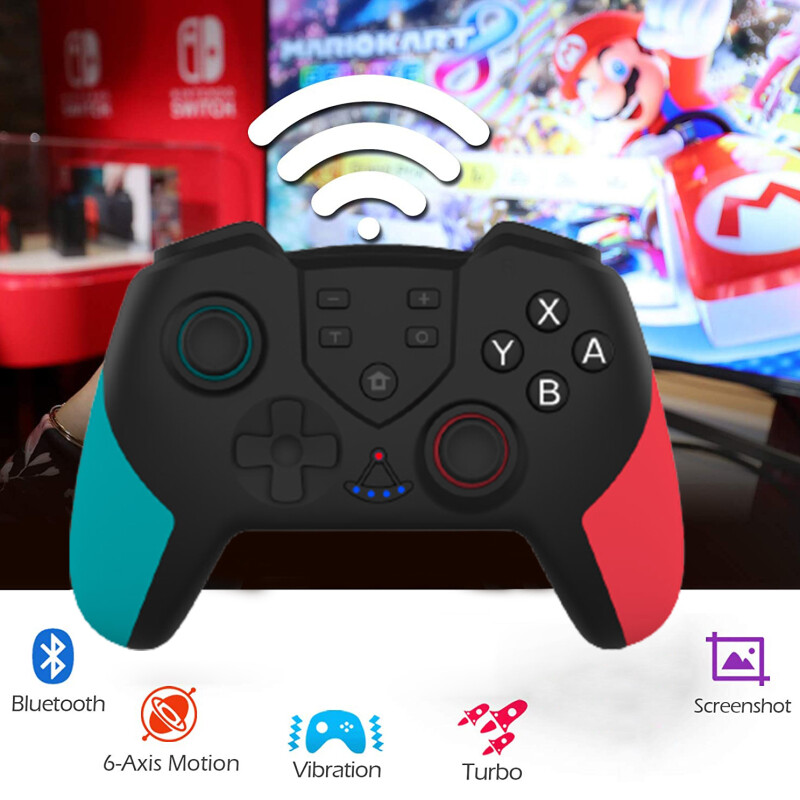 VAORLO Bluetooth Pro Gamepad  Wireless Gamepad Video Game USB Joystick switch Pro Controller For Nintendo Switch Nintendo Switch Lite PC Game For Switch OLED