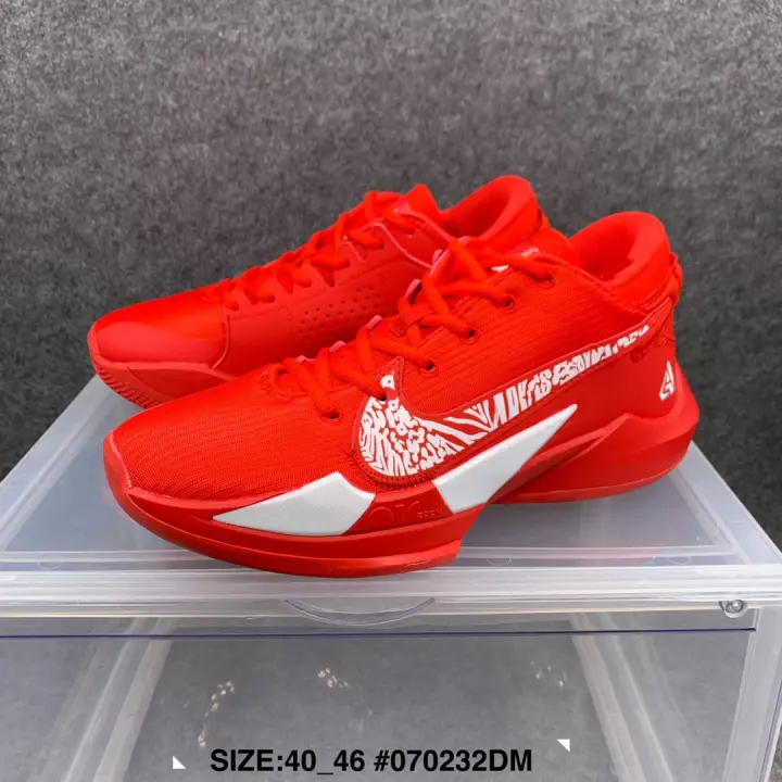 giannis antetokounmpo shoes red