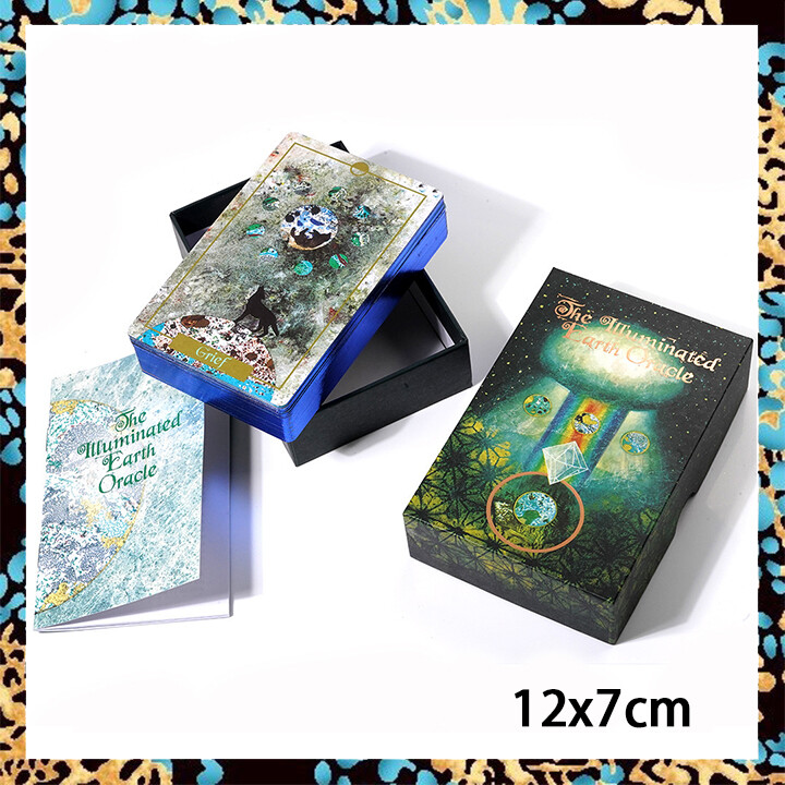 The Illuminated Earth Oracle Card | Standard Big Size 12x7cm The Illuminated Earth Oracle Card | Standard Big Size 12x7cm