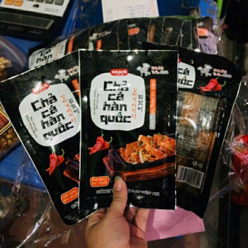 Bịch 30 gói chả cá hàn quốc dai ngon