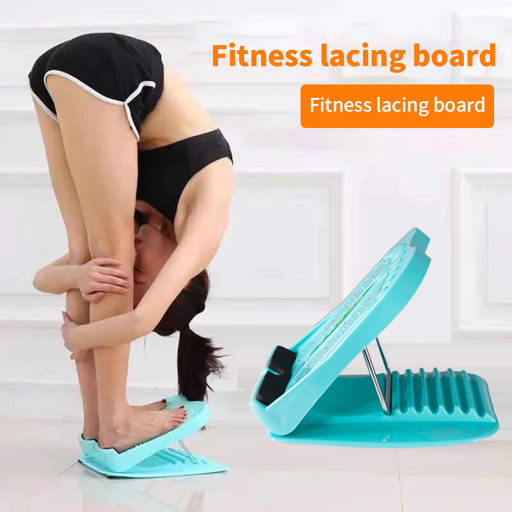 Portable Adjustable Calf Stretch Board Foot Acupoint Massage Leg