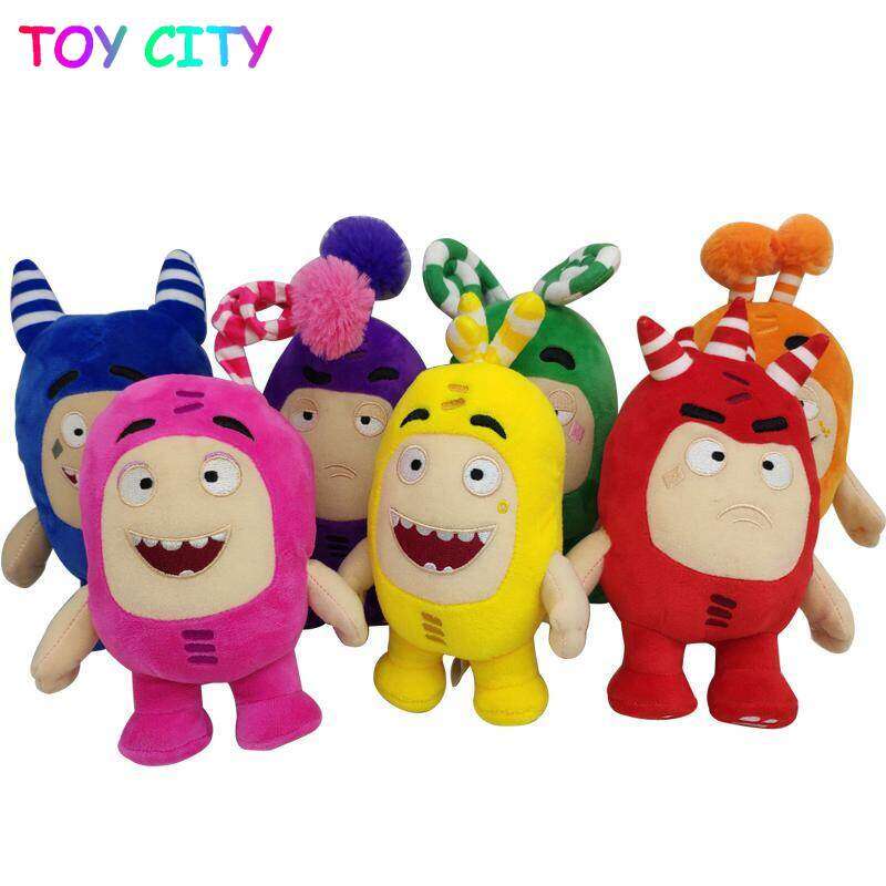 Ready Stock 8color 18cm Oddbods Plush Toys Doll Oddbods Newt Buuble Pogo Zee Jeff Fuse Slick Plush Soft Stuffed Toys for Children Kids Gifts Lazada PH