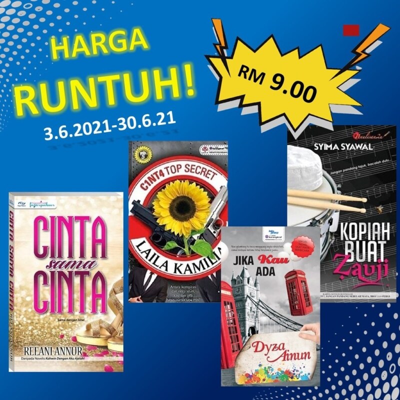 ❤️ 8.8 DEALS ❤️ NOVEL MURAH Karyaseni Penulisan2u Ideakreatif Novel Cinta Novel Karya seni Malaysia