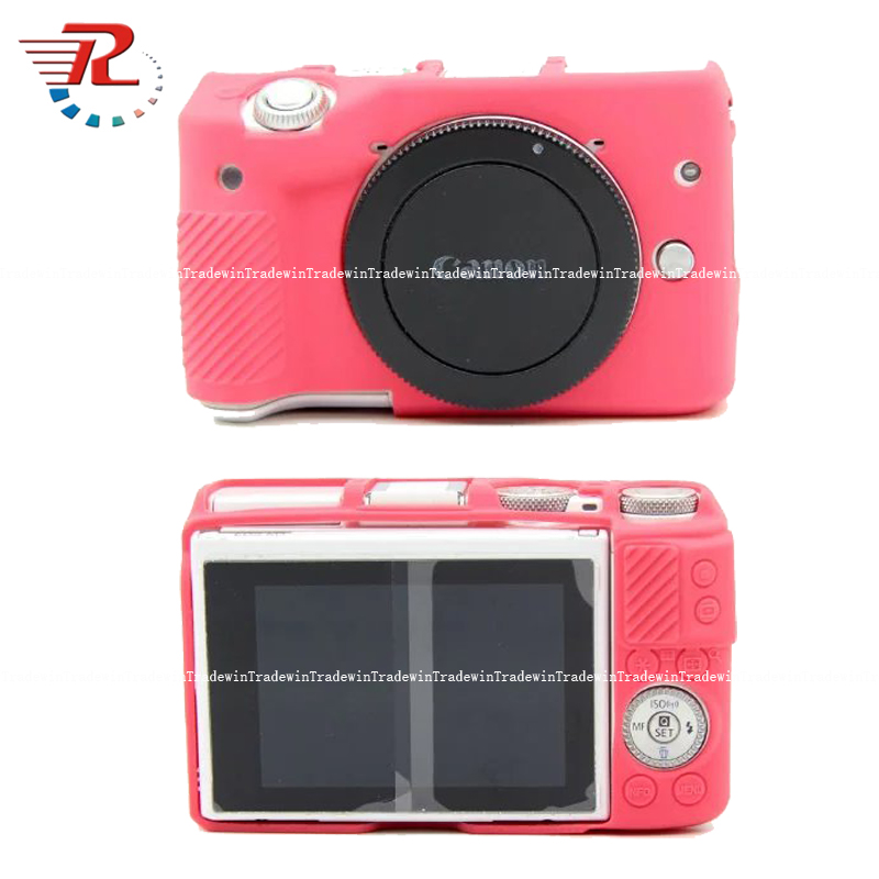 Canon EOS M3 Soft Silicone Rubber Camera Body Cover Case For Canon EOS M3