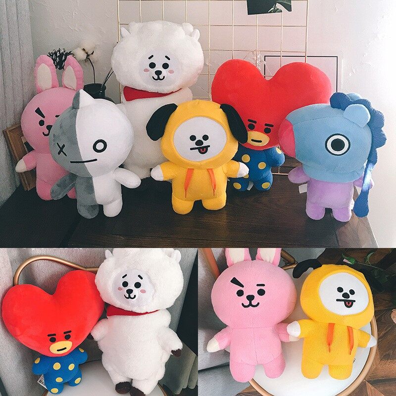 bts plushies bt21
