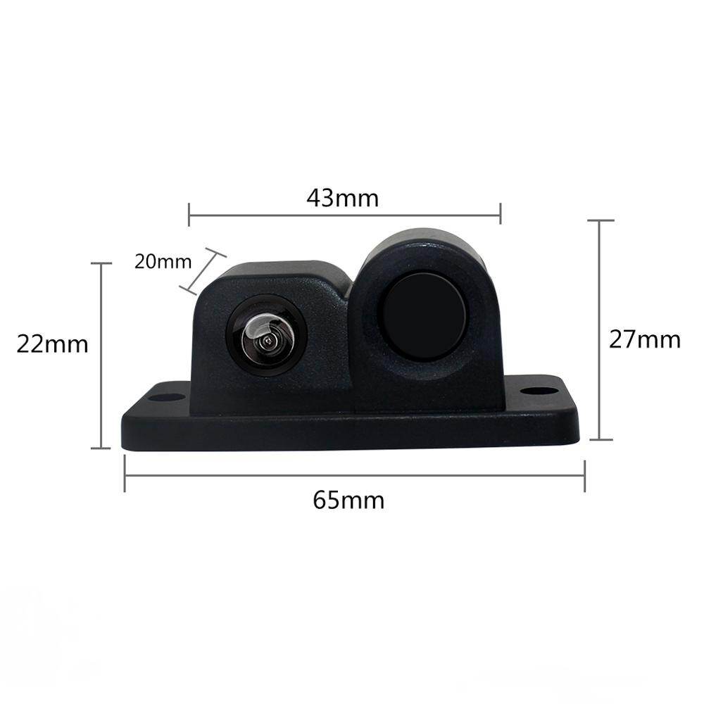 Camera Lùi Nhìn Ban Đêm Chống Nước Chiếu Sáng Thấp 2 Trong 1, Để Đỗ Xe Ngược Chiều, Có Chuông Báo Động /Cảm Biến Siêu Âm