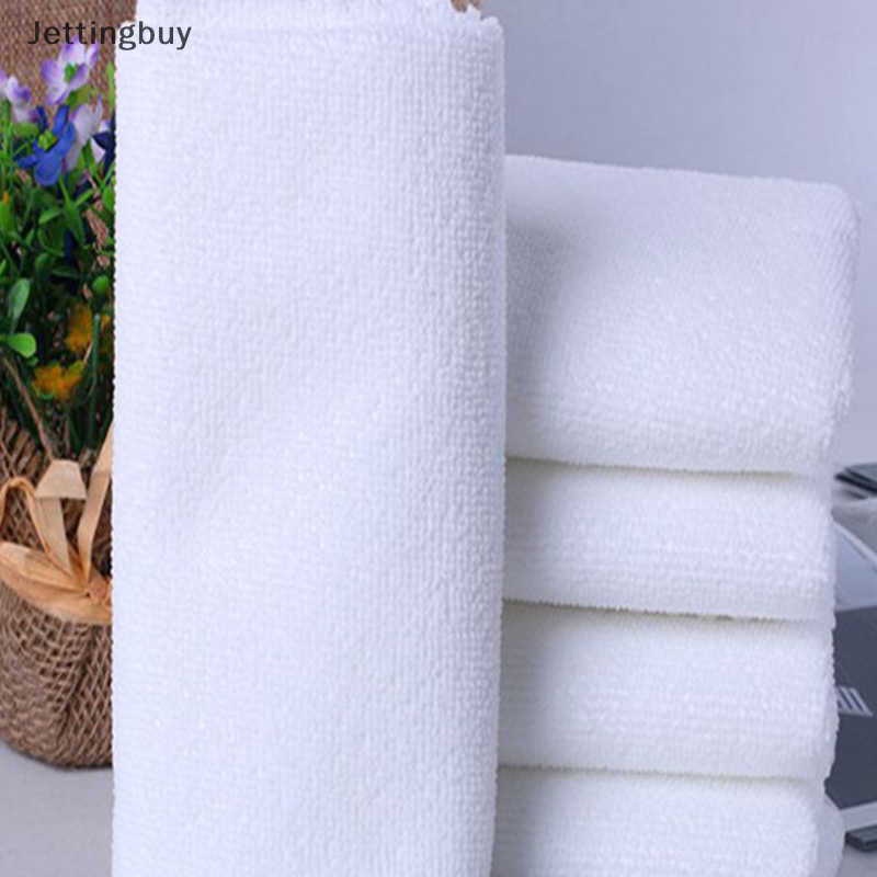 Flash Sale 1pc White Cotton Bath Towel Beauty Sheet Foot Massage Sauna Shower Towels