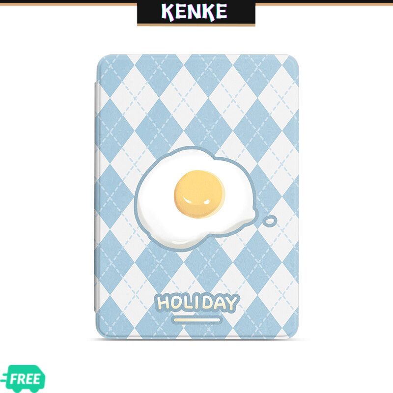 Kenke ipad case cartoon cute rabbit anime case no pencil slot for ipad 2022 m2 pro 11 ipad 10 gen 2021 air 3 pro 10.5 ipad 7 8 9 gen 2020 ipad air 4 air 5 ipad gen 5 6 air1 air2 mini 6 mini 5 mini 1 2 3 smart case silicone soft shell anti-fall