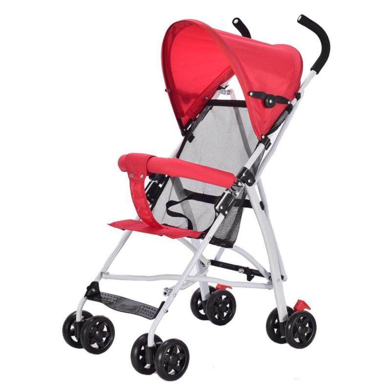 Pawaca Baby Stroller ,Lightweight Stroller Compact One-Hand Fold Baby Stroller 0-3Yrs Singapore