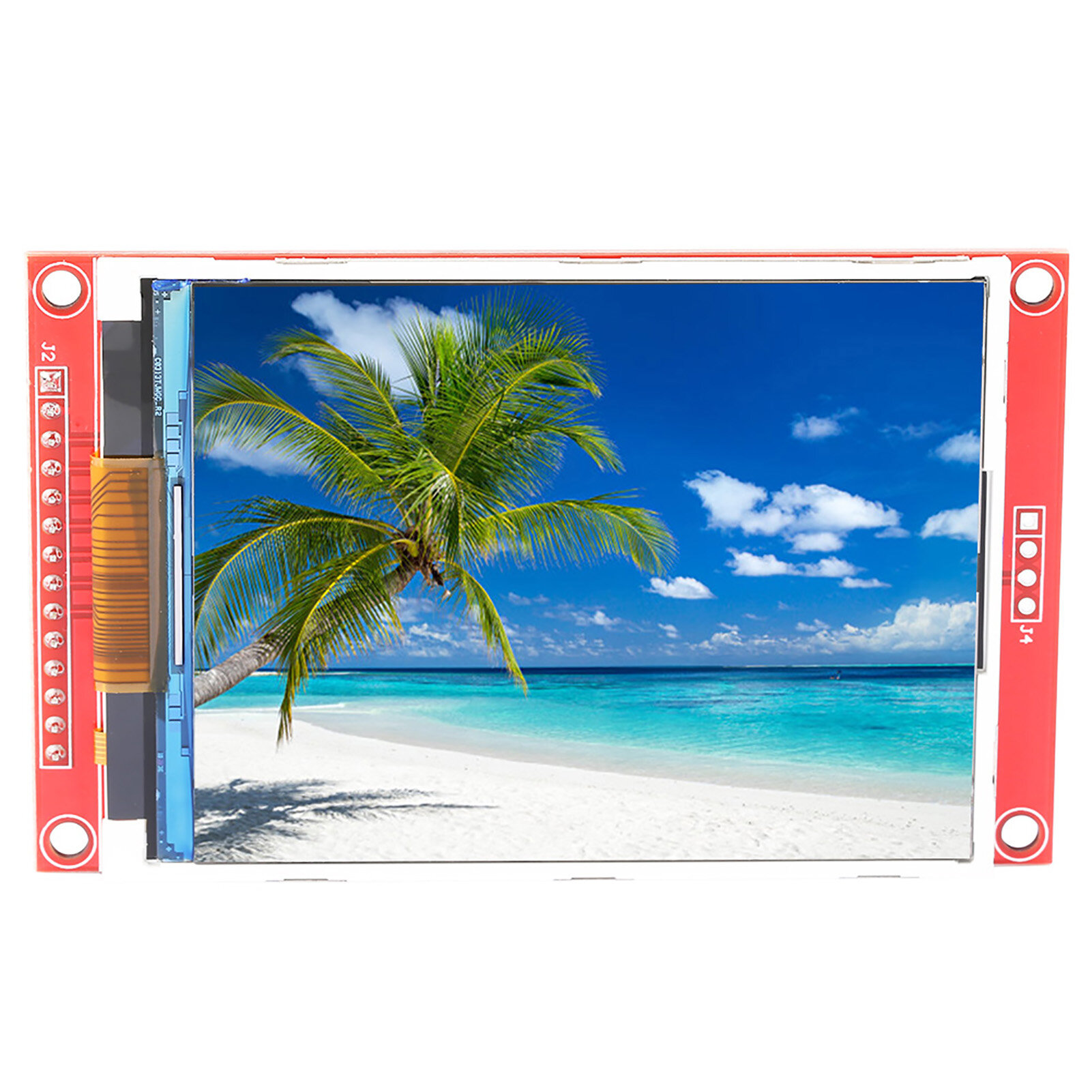 Lcd Controller Board Kit 3.2Inch Useful Stable Practical Lcd Tft Display Module for 4-Wire Spi Interface 240x320 3.3V -5V Ili9341