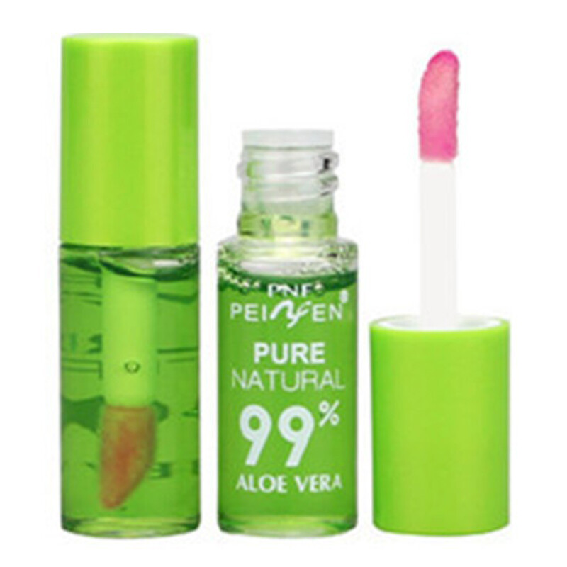 Moisturizing Aloe Lip gloss Changable Color Portable Waterproof Long Lasting Lipstick lip care lip balm