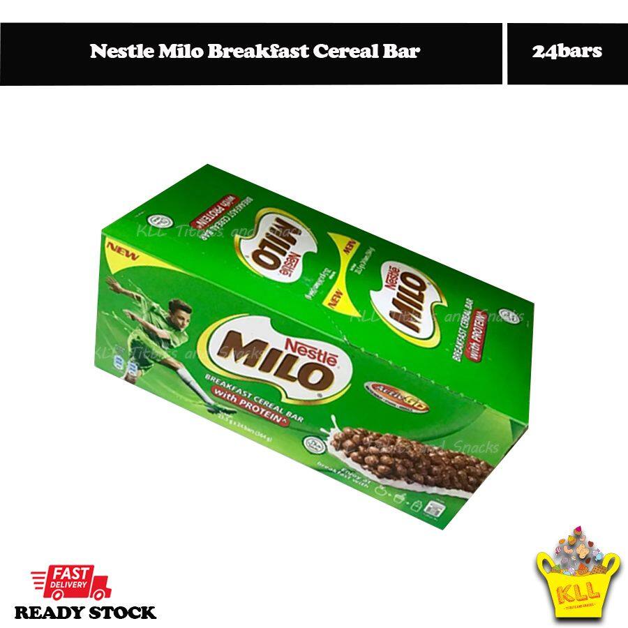 Nestle Milo Breakfast Cereal Bar 23.5g x 24bars Lazada