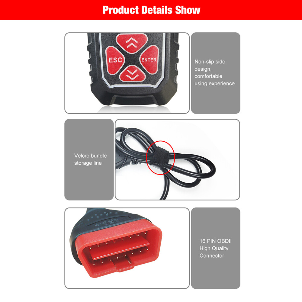 KONNWEI KW309 Universal Car Scanner Professional Automotive Code Reader Vehicle CAN Diagnostic Scan Tool