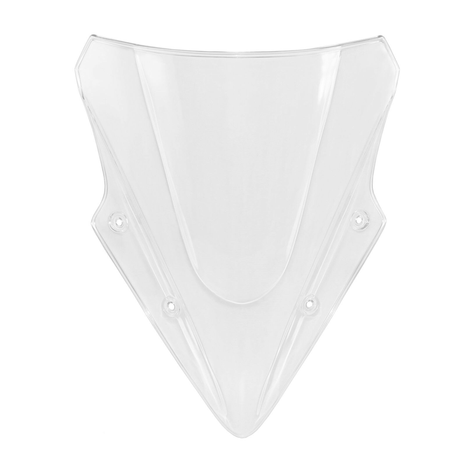 Motorcycle parts double bubble front windscreen windshield visor screen fly shield wind deflector cover abs plastic for kawasaki ninja 650 650r ex 650 f ex650 er6f er-6f 2017 2018 2019 p/n 39154-0352